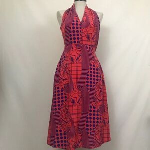 Eva Franco ace halter‎ dress